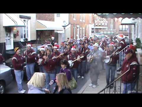 2011 Santa Parade with Quaker City String Band