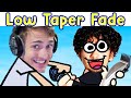 FNF What If NINJA GOT A LOW TAPER FADE