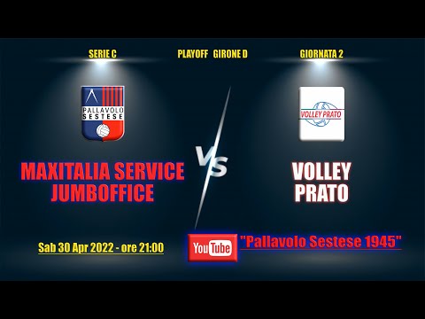 [4K] Serie_C MAXITALIA SERVICE JUMBOFFICE - Volley Prato