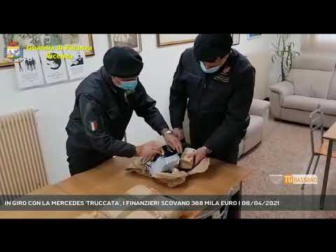 IN GIRO CON LA MERCEDES 'TRUCCATA', I FINANZIERI SCOVANO 368 MILA EURO | 06/04/2021