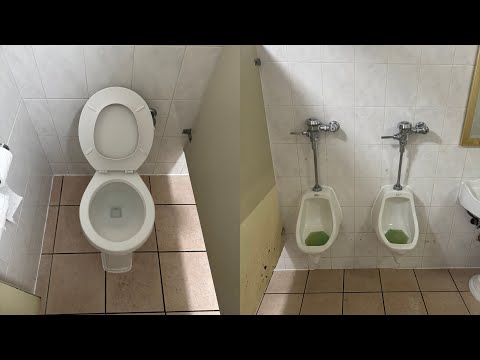 Quality Inn O’Hare Men’s Restroom Full Shoot!