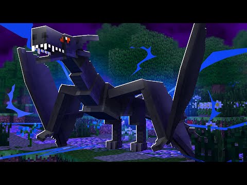 Minecraft: DRAGÃO DO TIPO SOMBRIO NASCE!! *final* - DRAGÕES ELEMENTAIS ‹ DONAT3LO ›