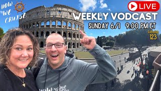 LIVE: Rome Travel Tips + Train to Civitavecchia for Cruisers
