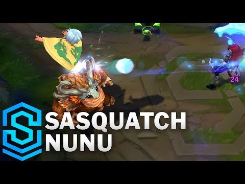 Sasquatch Nunu (2018) Skin Spotlight - League of Legends