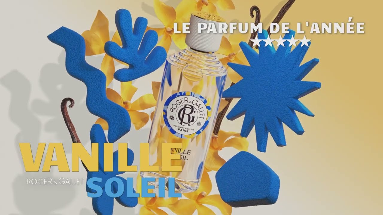 Roger et Gallet gel douche bienfaisant Vanille Soleil