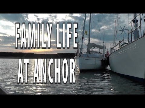 S2E06 Family life at anchor in a Red Fox trailer sailer