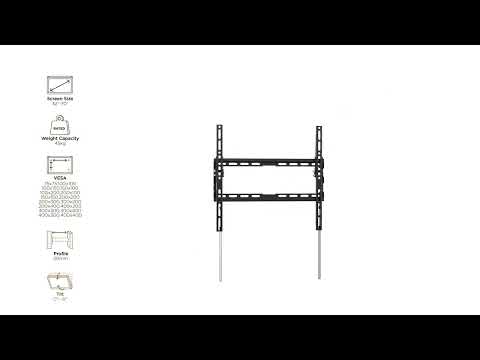 Držák Brateck KL32-44T pro TV 32"-70" 45kg Slim polohovatelný nástěnný
