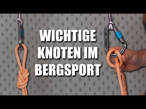 The most important knots for mountaineering & climbing (with advantages and disadvantages)
