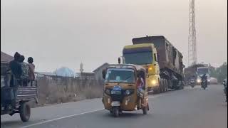 The first time the people of Northern Ghana Saw train