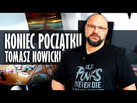 "Koniec Początku" Performance by Tomasz Nowicki - Podsumowanie pierwszego okresu malarskiego
