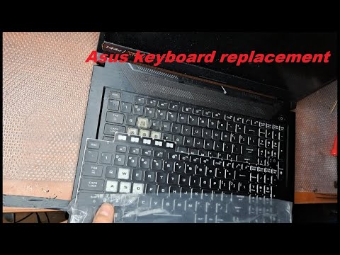 FULL VIDEO keyboard replacement laptop ASUS TUF FX706HC FX706HCB FX506  FA506 fx706 90NR03M1-R31UI0