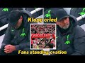 Jurgen Klopp cried as Liverpool fans chanting his name during Liverpool vs Norwich