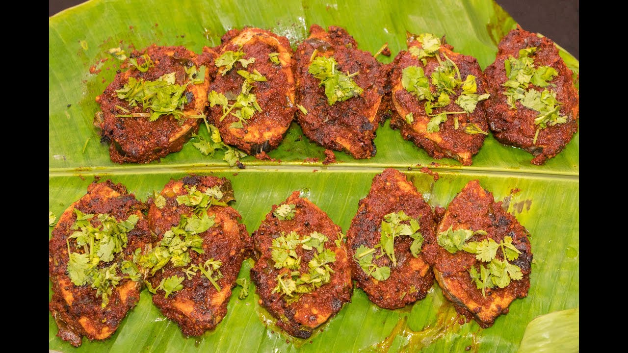 ತುಳು Surmai/ Anjal Masala Fry ಅಂಜಲ್ ಮಸಾಲ ಫ್ರೈ 4K Tulu Recipe CountNCook