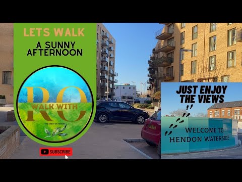 Let’s walk: Hendon waterside New Housing Development walking Tour #walkwithro