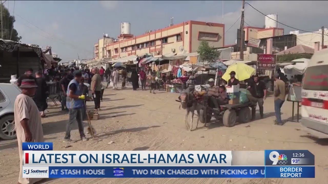 The latest on the Israel-Hamas war