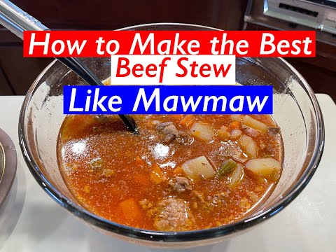 Beef Stew with Oxtail | Apple Dumplings | Southern Recipes | Faye Thompson | @southerncooking