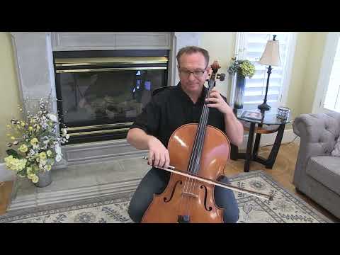 Gossec Gavotte from Suzuki Book 2 - Previews - Cello Instruction with Kayson Brown
