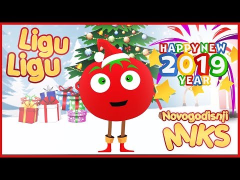 MIKS NOVOGODISNJIH PESAMA ★MALI PARADAJZ ★ LIGU LIGU ★ Novogodisnji miks pesama