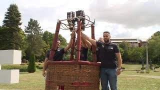 Hőlégballonok lepik el a kaposvári légteret