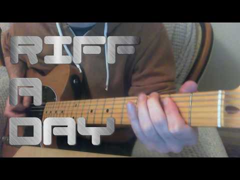 RAD 306: Down Tuned Groove 🤘😔 - Guitar Riff A Day