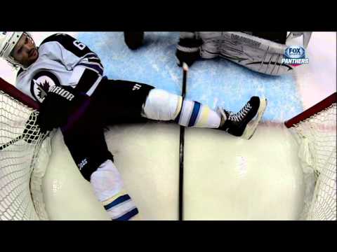 Jonathan Huberdeau goal 2-1 Mar 8 2013 Winnipeg Jets vs Florida Panthers NHL Hockey