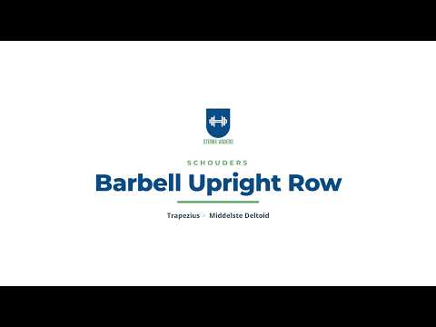 Barbell Upright Row video uitvoering