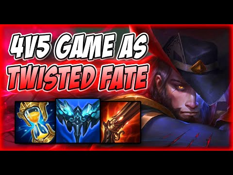 HOW TO WIN 4V5 WITH TWISTED FATE IN SEASON 12 - Twisted Fate S12