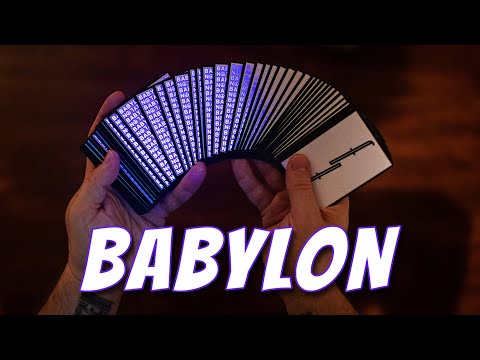 COOLEST Fontaines Yet! Babylon x Fontaine Playing Cards!