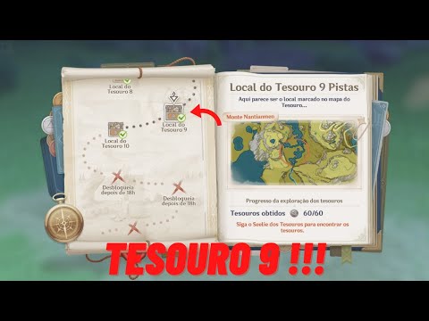 Local do Tesouro 9 / Monte Nantianmen - Genshin Impact