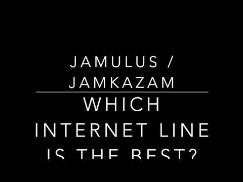 Jamulus & Jamkazam: Choosing the best internet line.