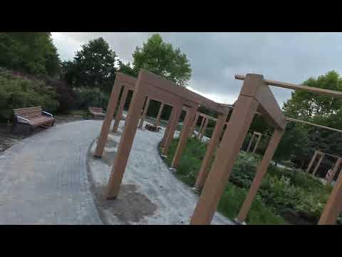 🎥 Skwer im. Polskiego Czerwonego Krzyża w Słupsku z lotu drona | DJI Avata 2 FPV