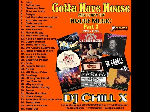 Best Classic House Music 1990 - 1995 - History of House Music 3 by DJ Chill X