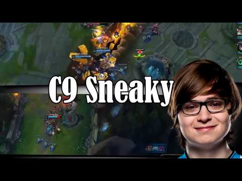 Best Moments from C9 Sneaky at 2018 Worlds