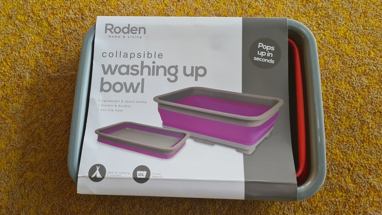 Must Have VanLife- Review: Roden Collapsible Washing Up Bowl