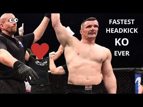 UFC 70 - Mirko Cro Cop VS Gabriel Gonzaga (Fastest headkick KO ever)