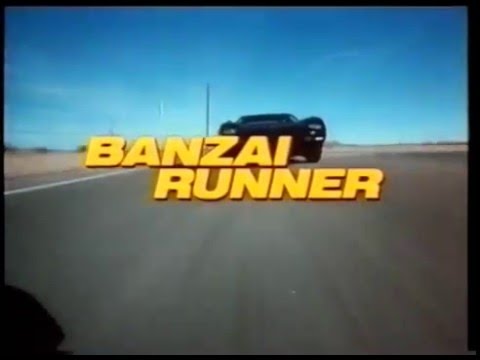 BANZAI RUNNER - Trailer (1987, German) mit Dean Stockwell