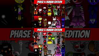 PHASE 4 VS PHASE 5 VS  BUT ALL HUMAN *MIX VERSION* #viralshorts