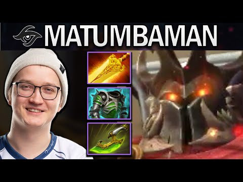SECRET.MATUMBAMAN WRAITH KING WITH RADIANCE AND CUIRASS - DOTA 2 GAMEPLAY
