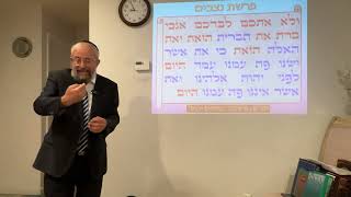 פרשת נצבים-וילך - משמעות קיום או קיום חלקינו בהסכם (״הברית״)עם הקדוש ברוך הוא - הרב ינון קלזאן (הרב ינון קלזאן) - התמונה מוצגת ישירות מתוך אתר האינטרנט יוטיוב. זכויות היוצרים בתמונה שייכות ליוצרה. קישור קרדיט למקור התוכן נמצא בתוך דף הסרטון