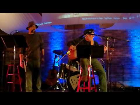 Soulful crooning at open mic.