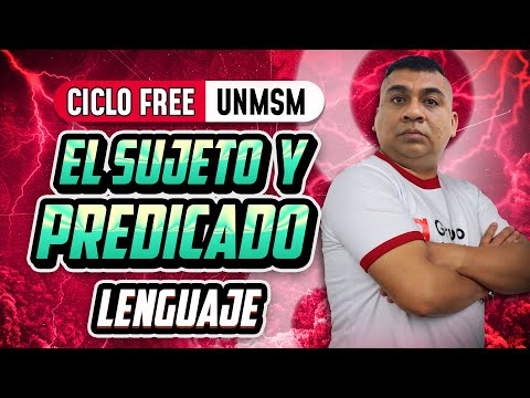LENGUAJE  📚 Sujeto y predicado ❤ [CICLO FREE]