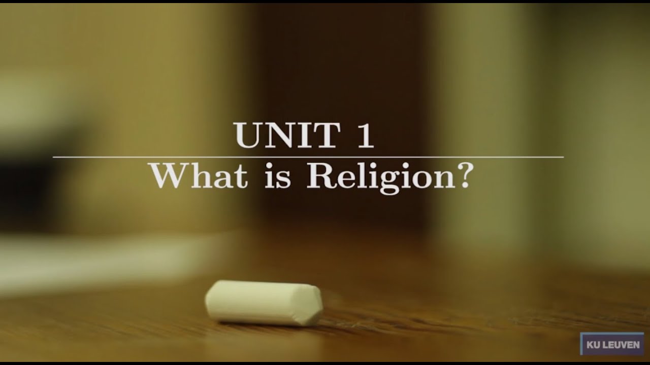 Introduction to philosophy of religion, part 1: What is religion