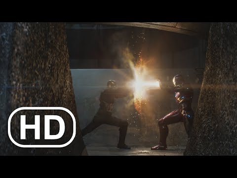 Homem de Ferro vs Capitão América | Capitão América: Guerra Civil (2016) | Clipe do Filme HD