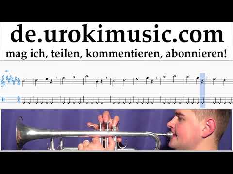 Trompetenunterricht Silvestre Dangond Nicky Jam - Cásate Conmigo Noten Lernen Teil#1 um-i995