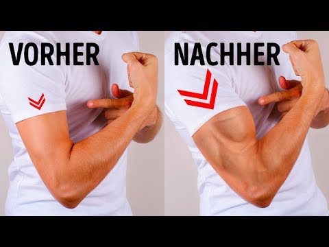 6 einfache Übungen für muskulösere Arme ohne Fitnesscenter