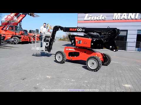 Podnośnik przegubowy Manitou MAN GO12 2017 BD 4648