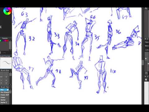 Day 152 | Gesture, Perspective, Complex Shapes, Composition, Facial Features, Hands and Feet