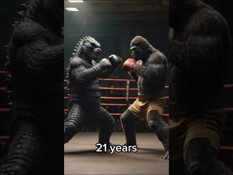 Evolution of Godzilla vs King Kong in reality @evolution_mind #evolution #godzilla #godzillavskong