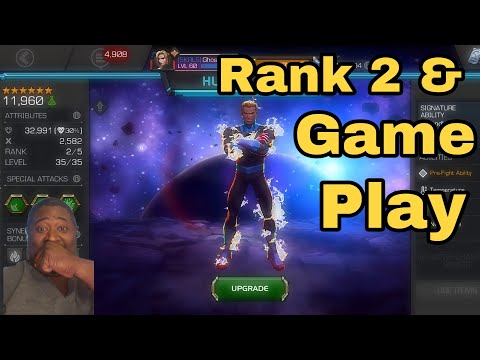 Human Torch 6 Star Rank 2 & Game Play | Marvel Contest of Champions