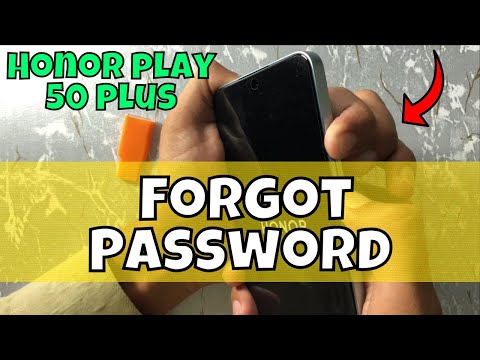 How to reset - Forgot Password Honor play 50 plus / Factory Reset
